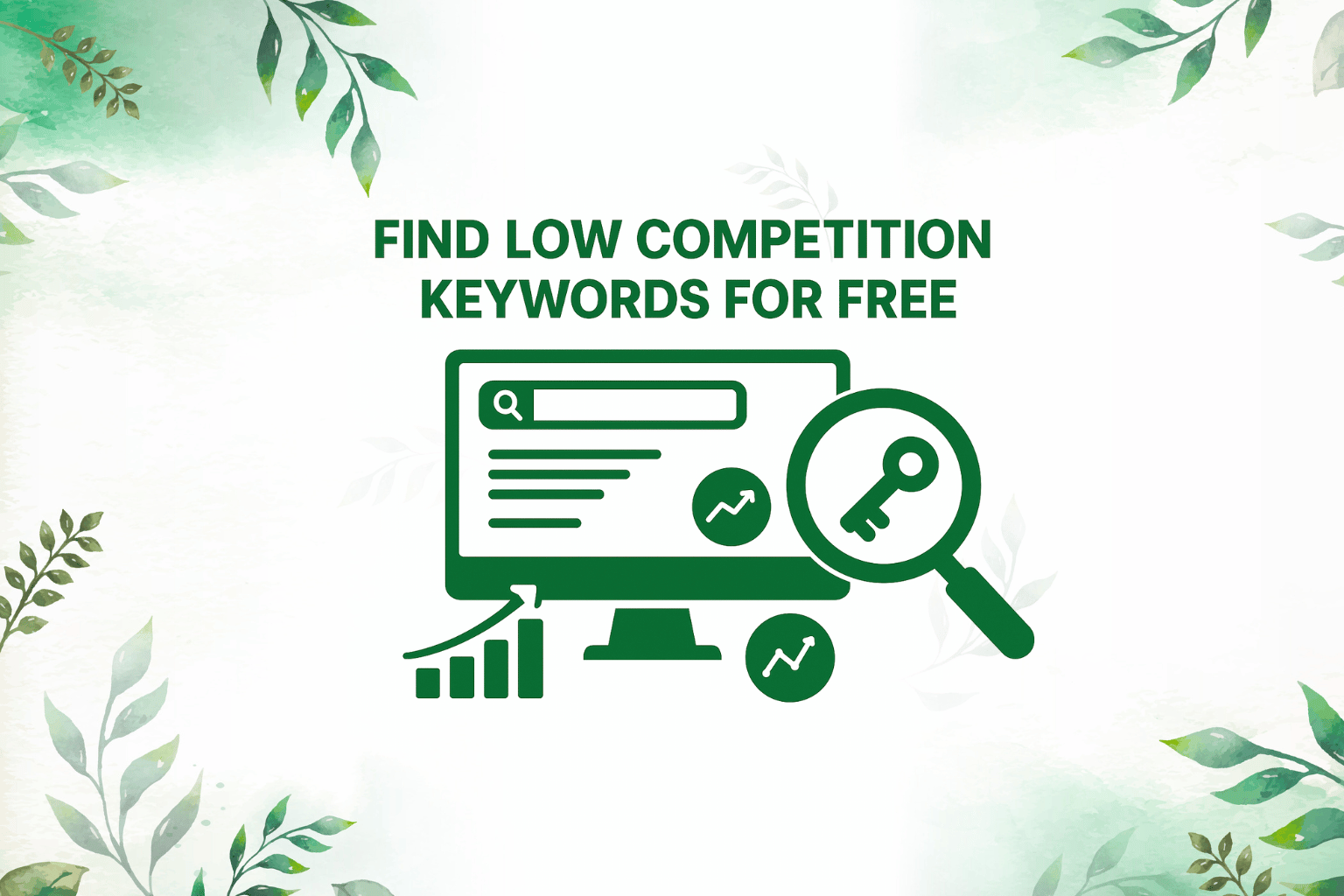 How To Find Low Competition Keywords For Free