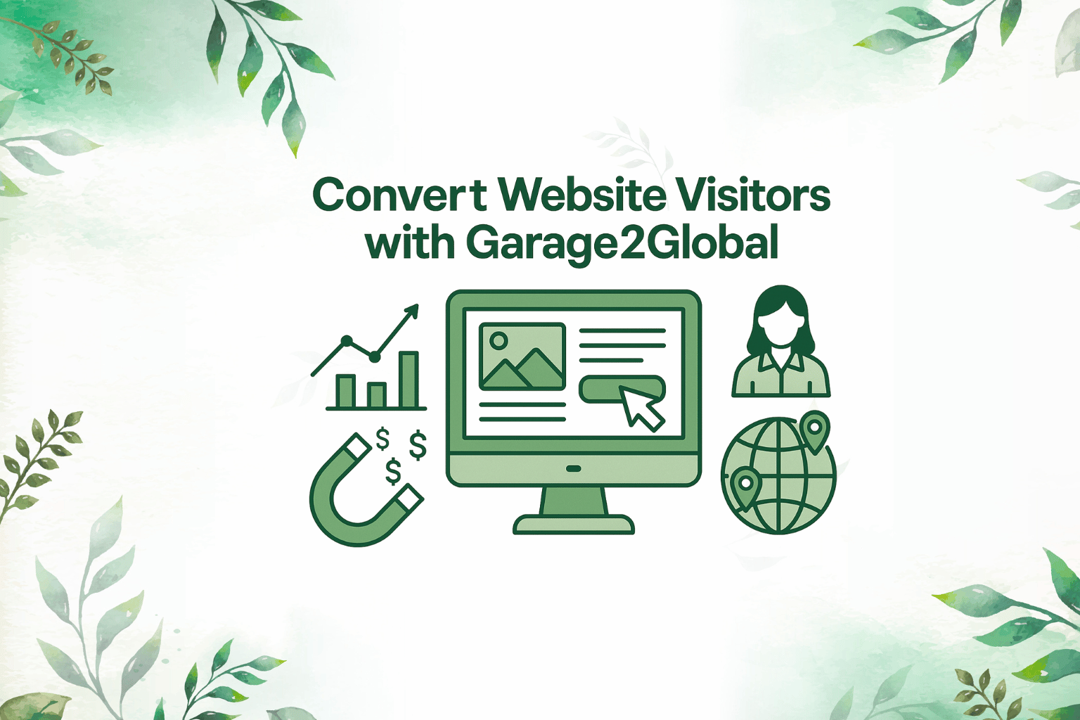 Convert Website Visitors with Garage2Global Turn Browsers into Buyers & Scale Your Business Globally