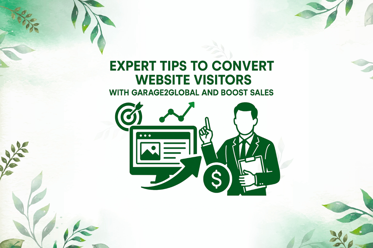 Expert Tips to Convert Website Visitors with Garage2Global and Boost Sales
