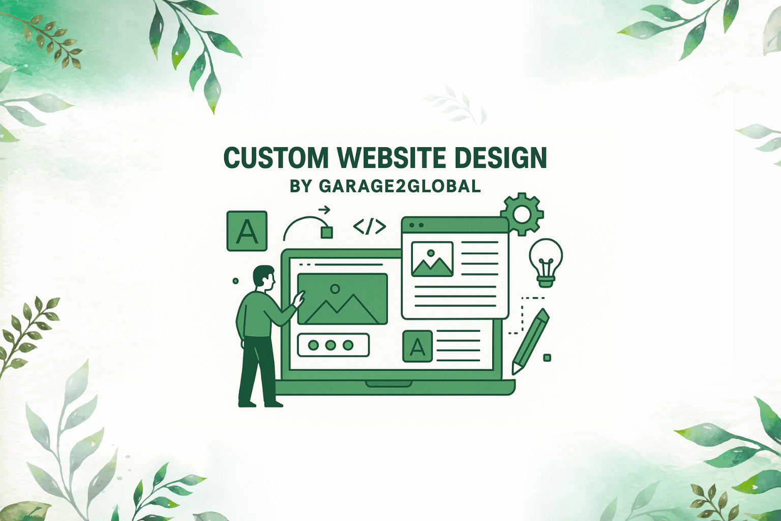 Custom Website Design by Garage2Global: The Smart Choice for Modern Brands